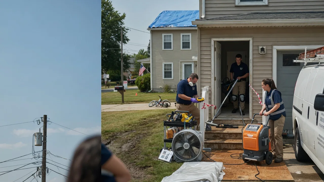 Water Damage Repair in Wilmore, PA near me